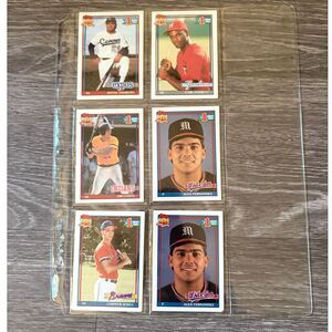 1991 Topps Draft Lot Chipper Jones Rookie RC + Prospects Braves Yankees Expos